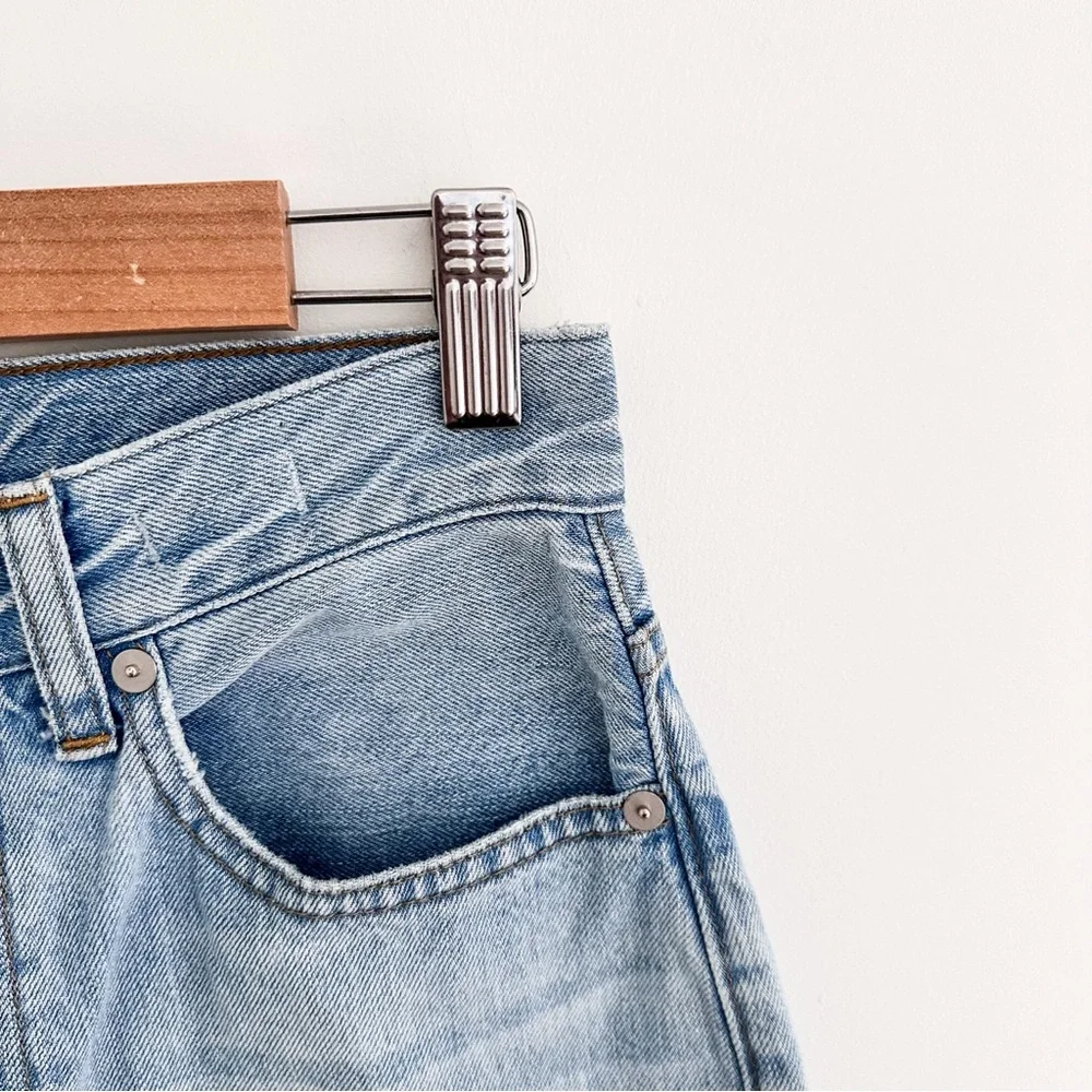 Madewell The Perfect Vintage Wide-Leg Crop Jean Light Wash - Picture 5 of 10